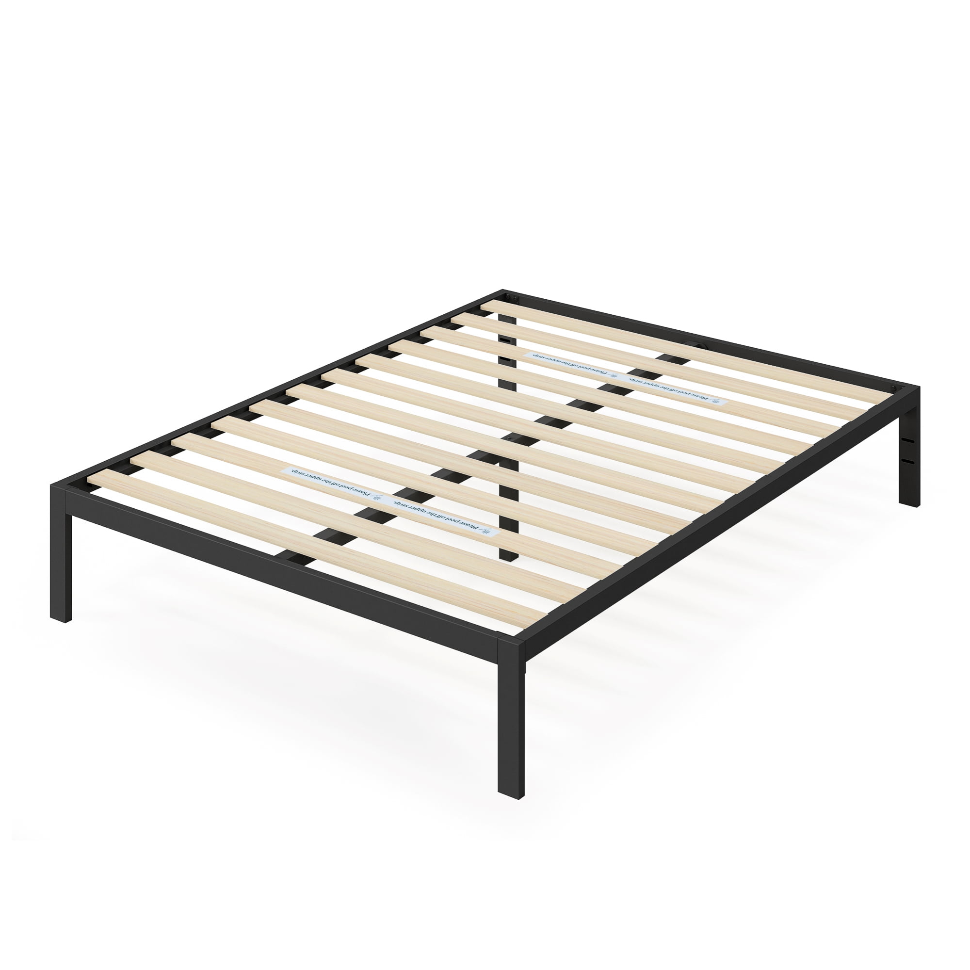 Zinus Mia 14" Black Metal Platform Bed Frame, No Box Spring Required, King - Image 4