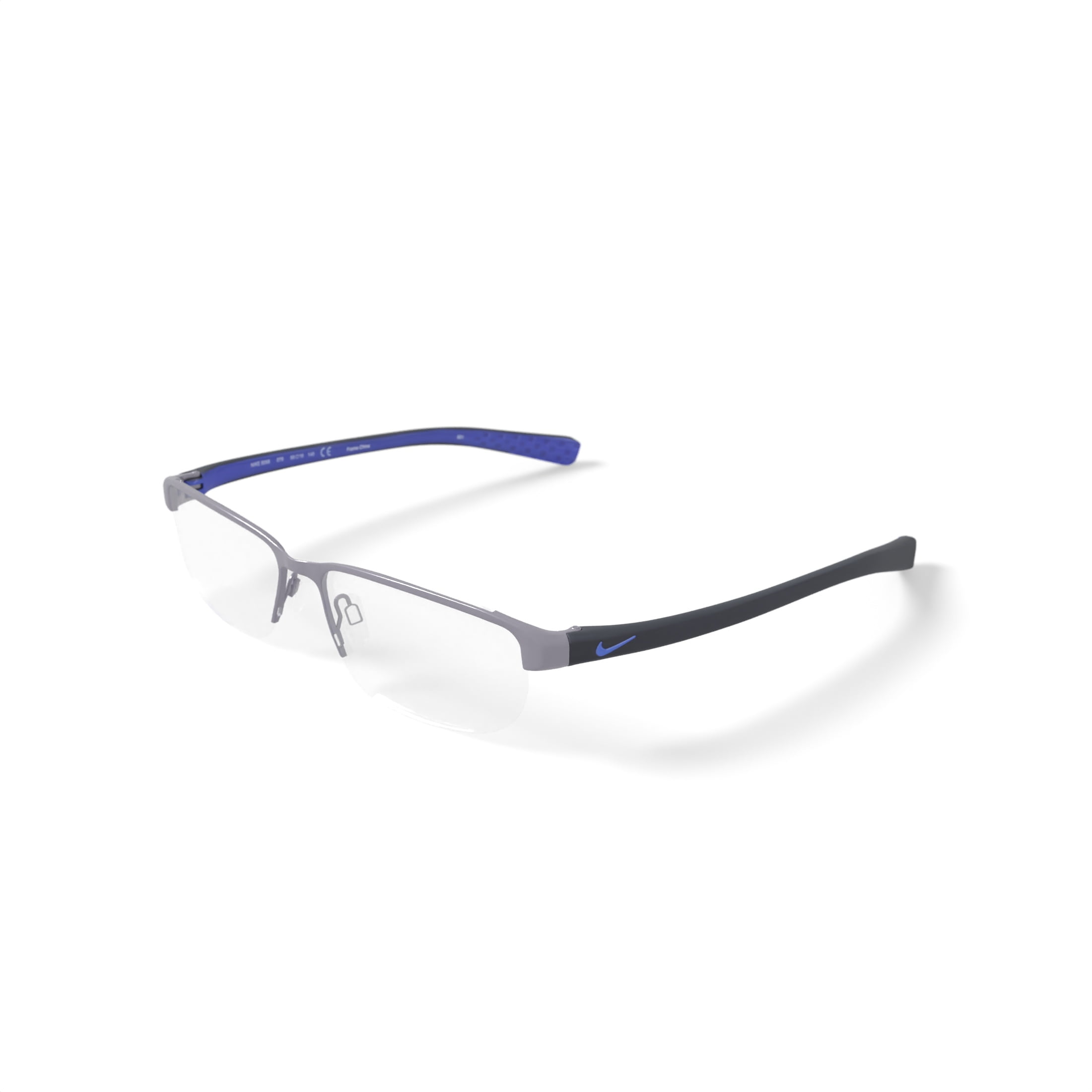 Nike Men's 8098G Prescription Eyeglasses with Case, Gunmetal - Image 2