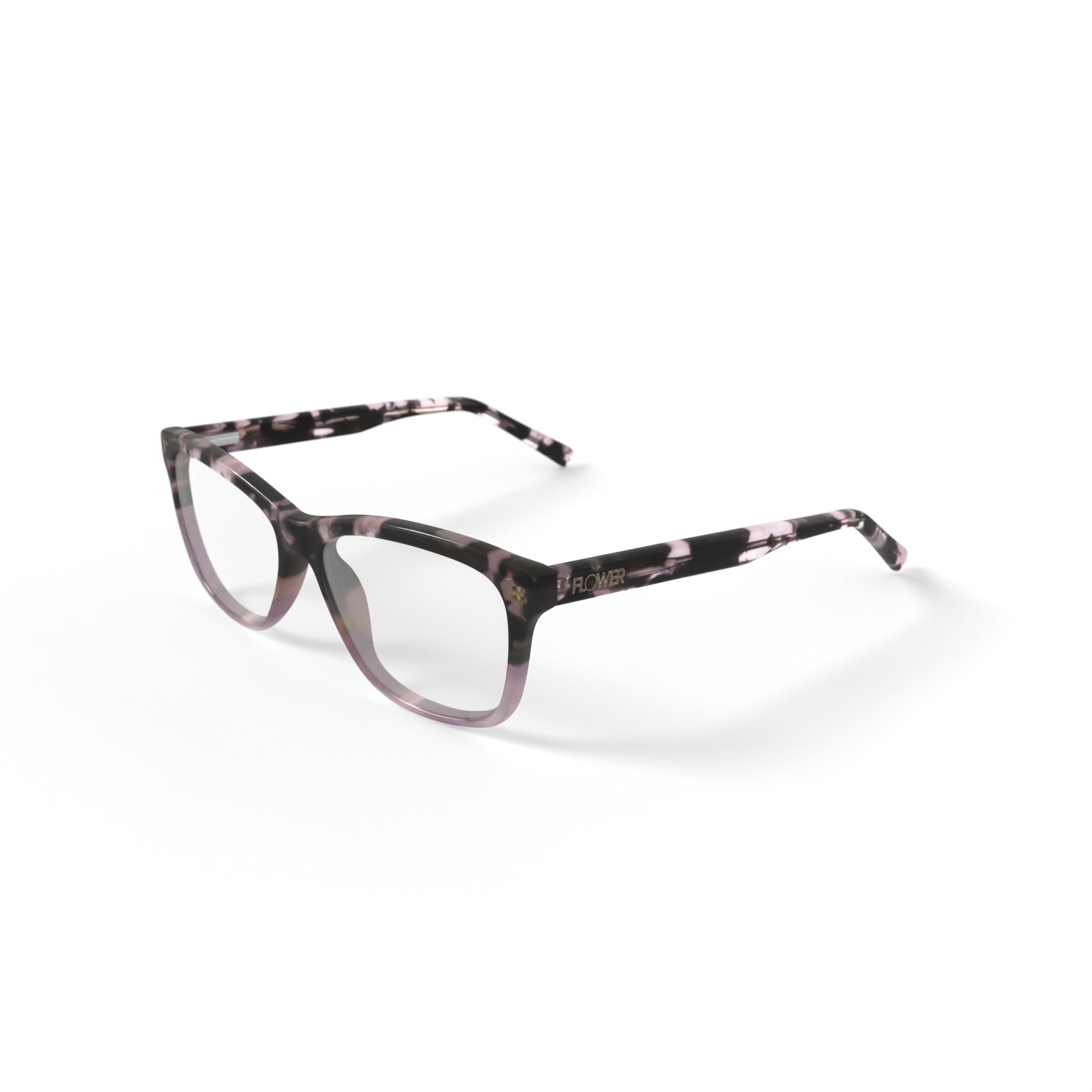 Flower Women's FLR6010 Prescription Eyeglasses with Case, Pink - Image 5