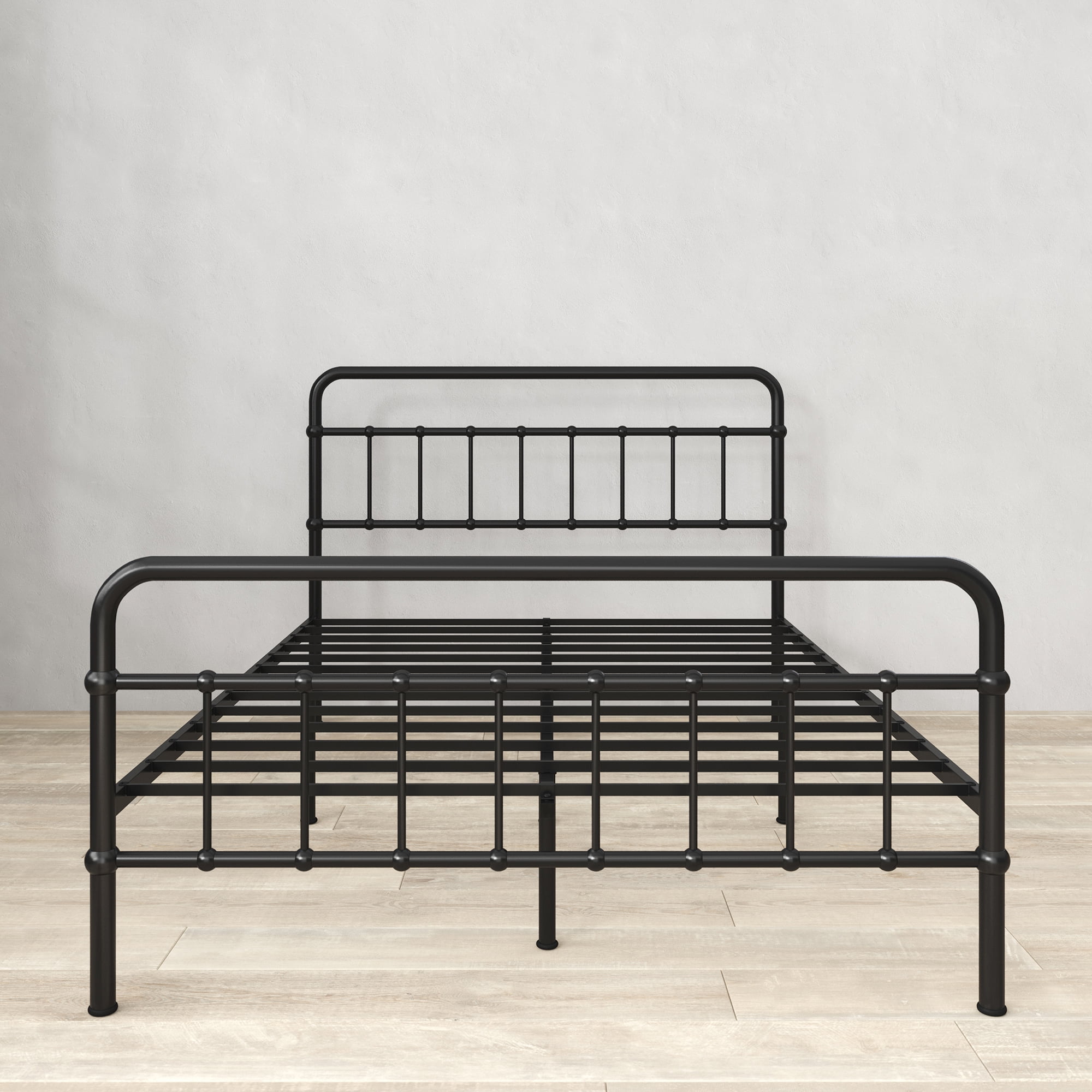 Zinus Florence 42" Metal Platform Bed Frame, Black, Full - Image 7
