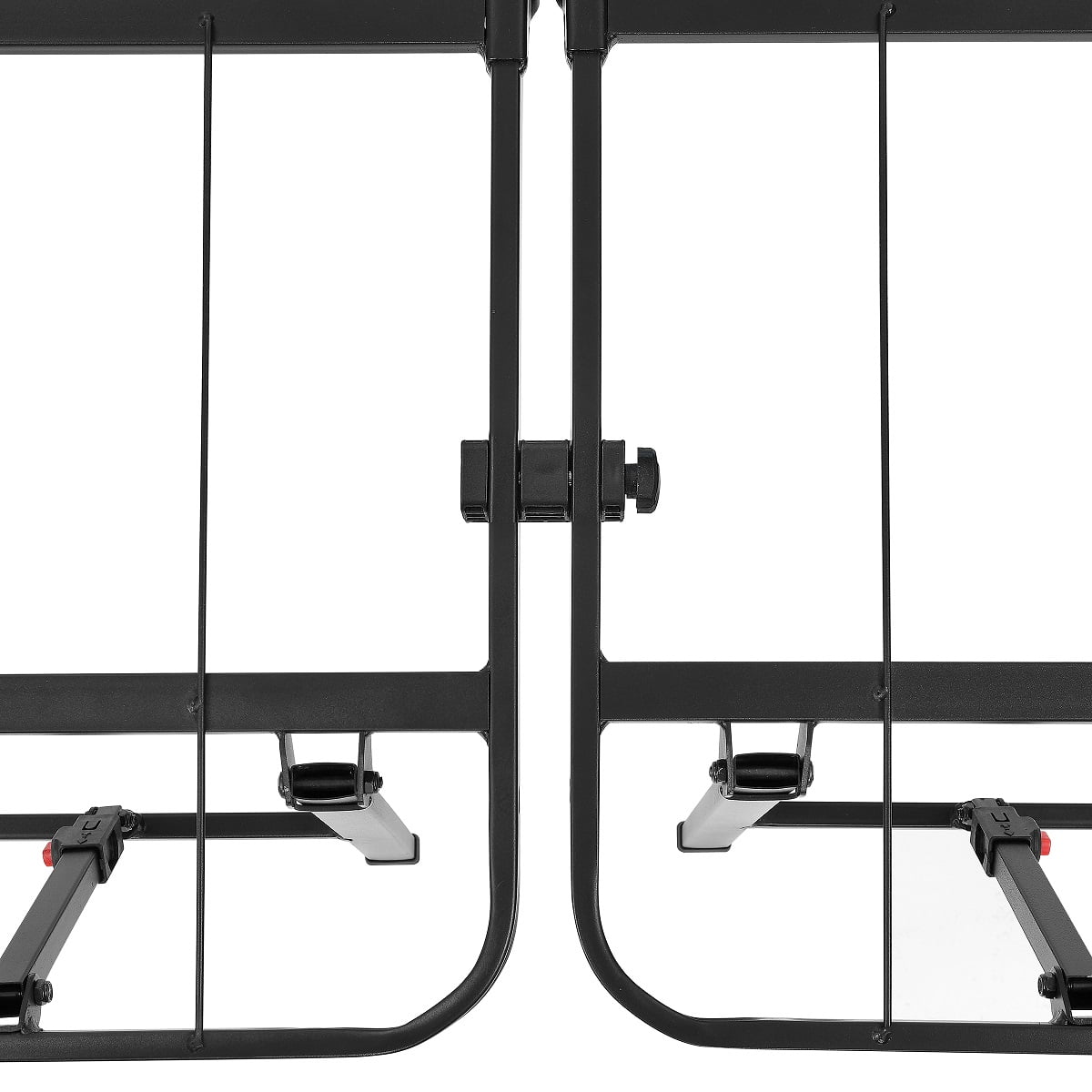 Mainstays 14" High Quad Fold Steel Platform Bed Frame, Queen - Image 6