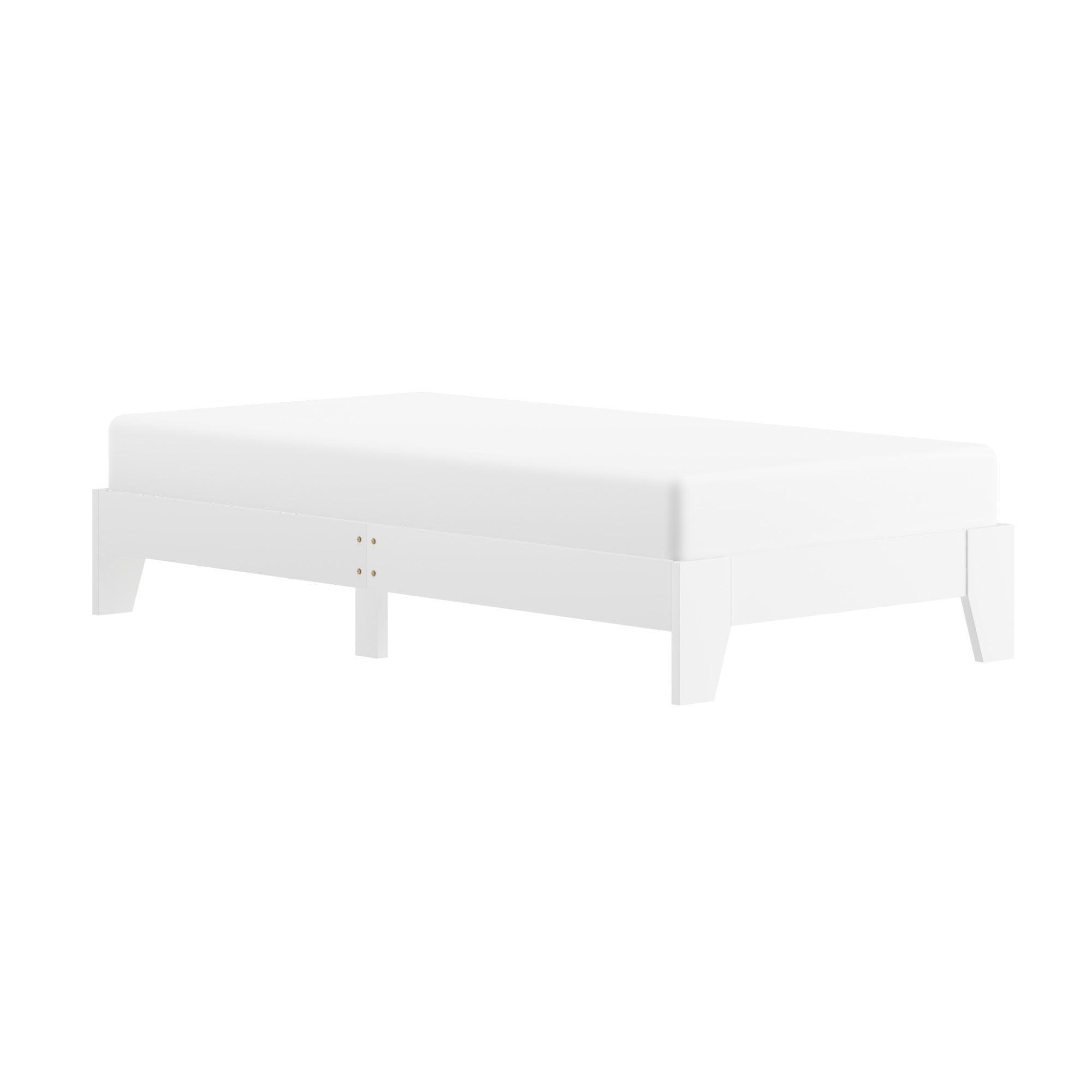 Hillsdale Casey Twin Wood Platform Bed, White - Image 2