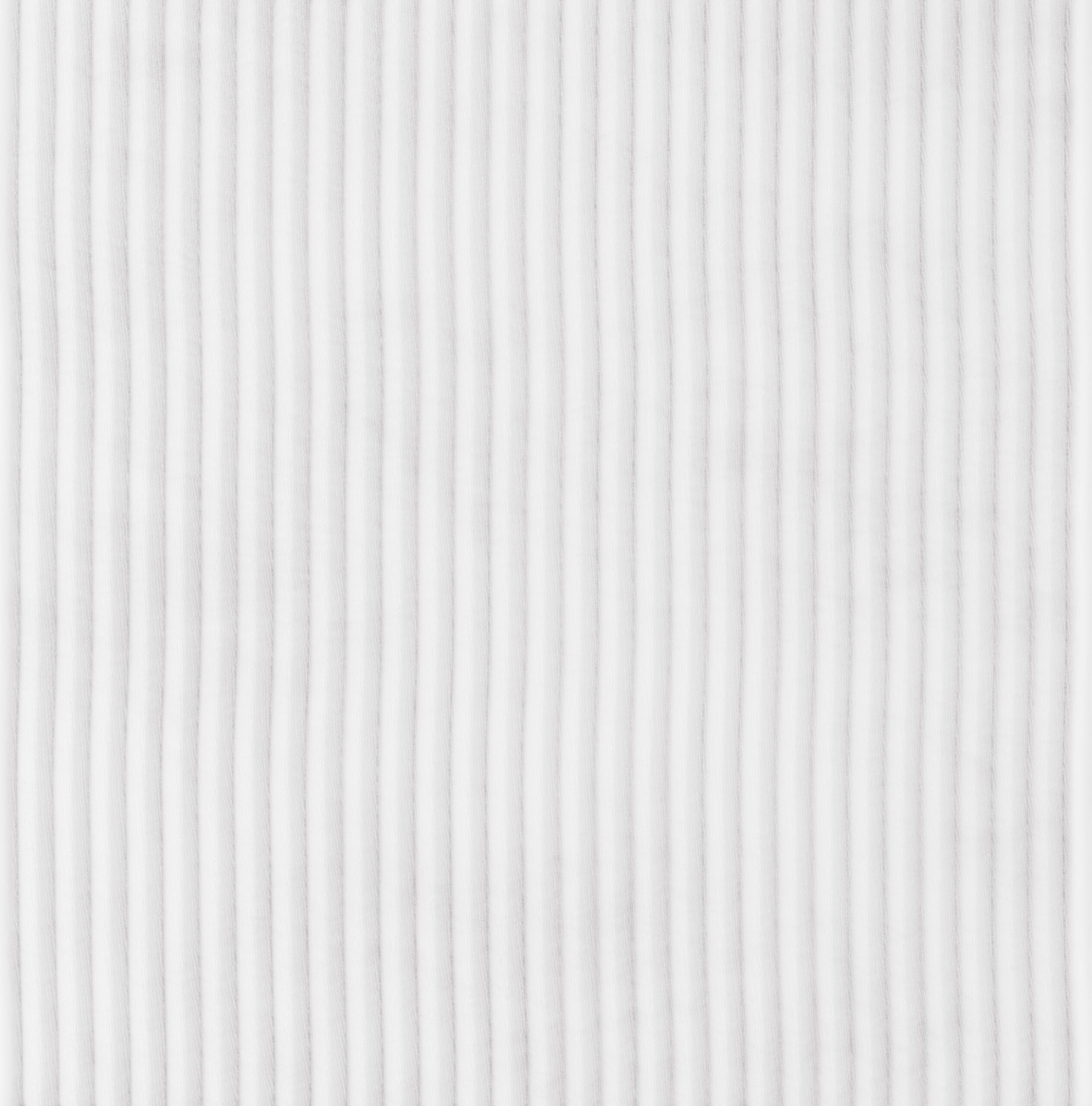 Castle Place Corduroy Gold PU Strip Wingback Upholstered Queen Bed, White - Image 4