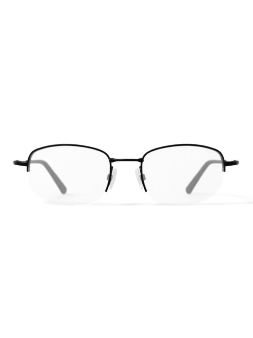 EasyTwist Men's CT131 Square Prescription Eyeglasses with Case, Gray