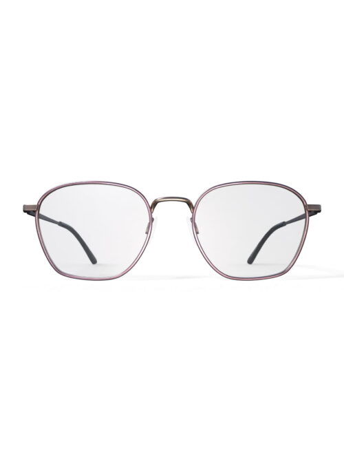 Walmart Women's Lorene Square Prescription Eyeglasses with Case, Gold/Pink