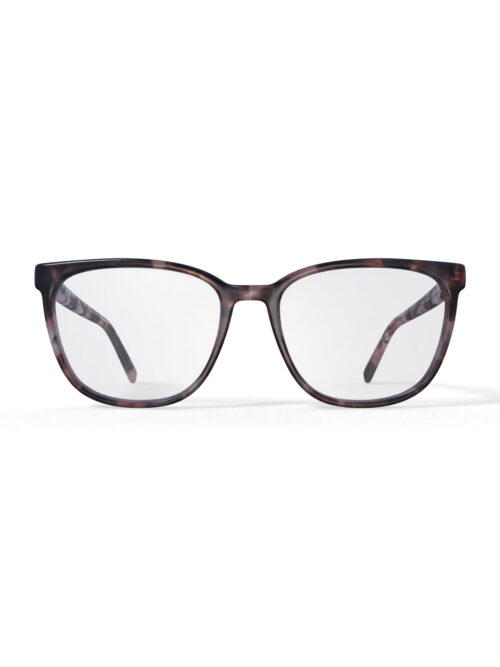 Walmart Women's Trisha Square Prescription Eyeglasses with Case, Brown Tortoise