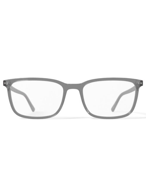 Walmart Men's MV001 Lucas Square Prescription Eyeglasses with Case, Grey