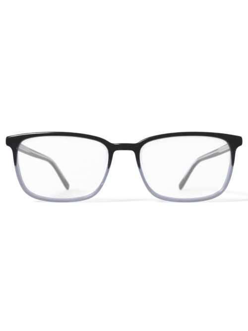 Walmart Men's MV004 William Square Prescription Eyeglasses with Case, Black Gradient