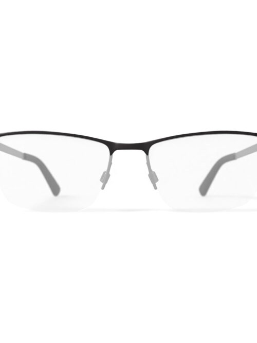 Walmart Men's MV012 Robb Rectangular Prescription Eyeglasses with Case, Silver