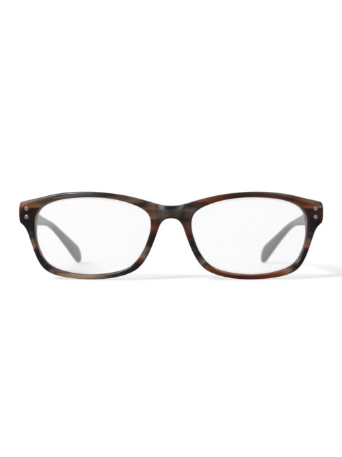 Walmart Women's FM14074 Rectangular Prescription Eyeglasses with Case, Brown