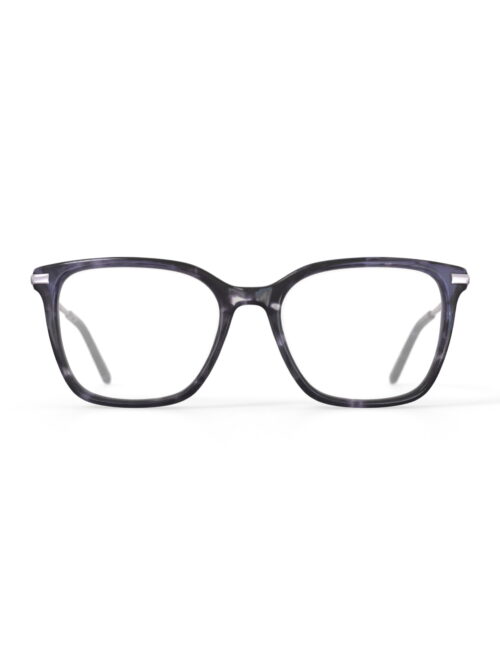 Walmart Women's MV022 Ash Square Prescription Eyeglasses with Case, Black Tortoise