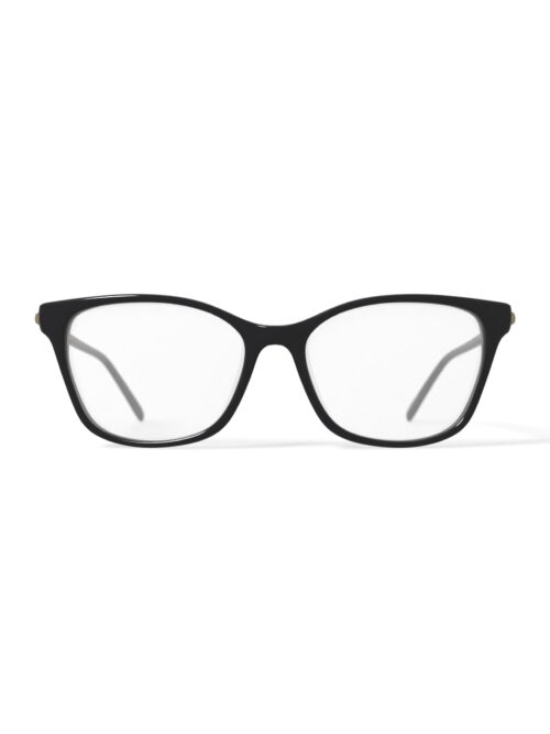 Walmart Women's MV019 Amy Square Prescription Eyeglasses with Case, Black