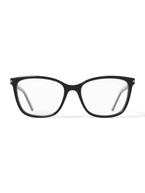 Walmart Women's XSLV03AS-01 Square Prescription Eyeglasses with Case, Black