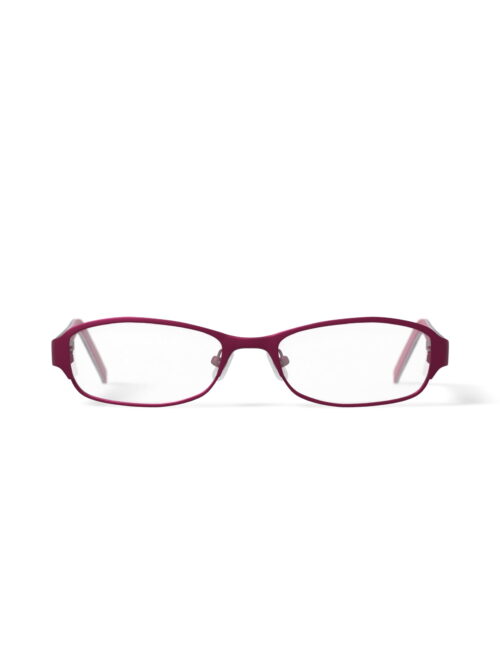 Walmart Youth FM13060 Rectangular Prescription Eyeglasses with Case, Matte Red
