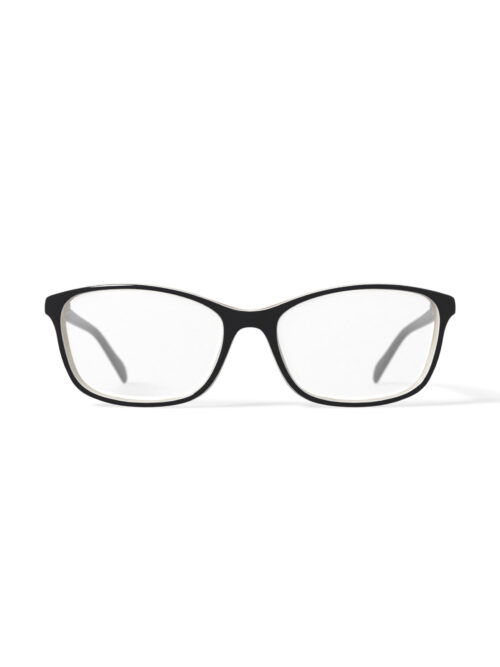 Laura Ashley Women's Lily Rectangular Prescription Eyeglasses with Case, Brown