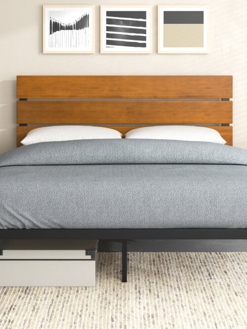 Zinus Paul 42" Metal Platform Bed Frame, Queen