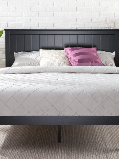 Zinus Santiago 41" Wood Platform Bed Frame, King