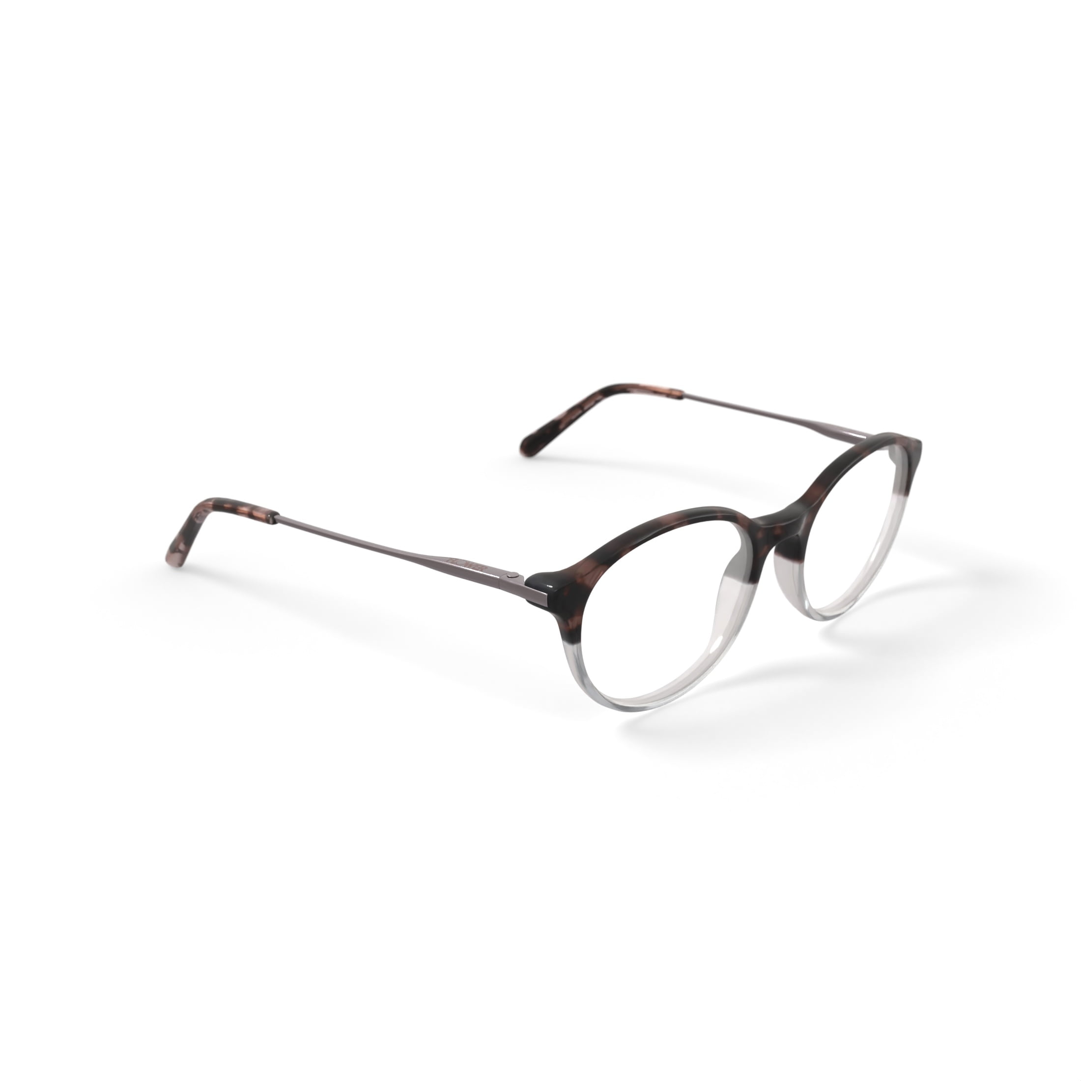 Flower Women's FLR6047 Prescription Eyeglasses with Case, Brown Tortoise - Image 3