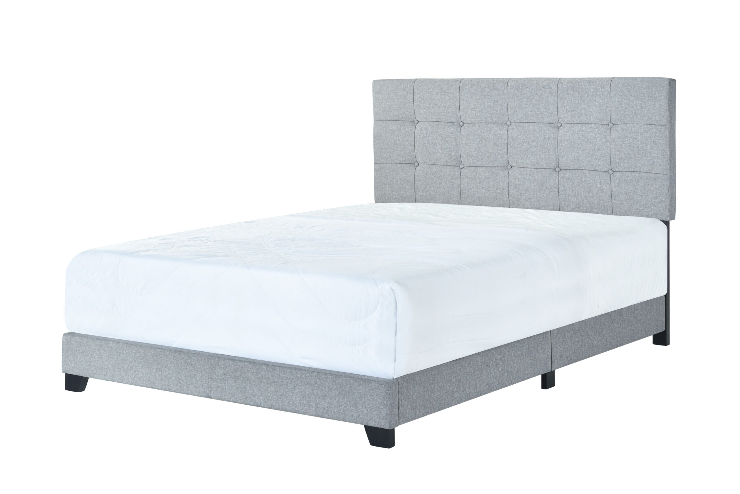 Crown Mark Florence Gray Panel Bed, King - Image 4