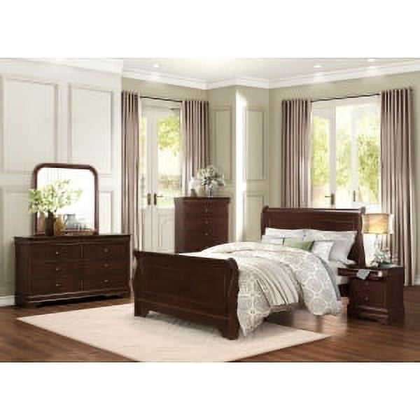 Alcott Hill Alivia Sleigh Bed - Image 4