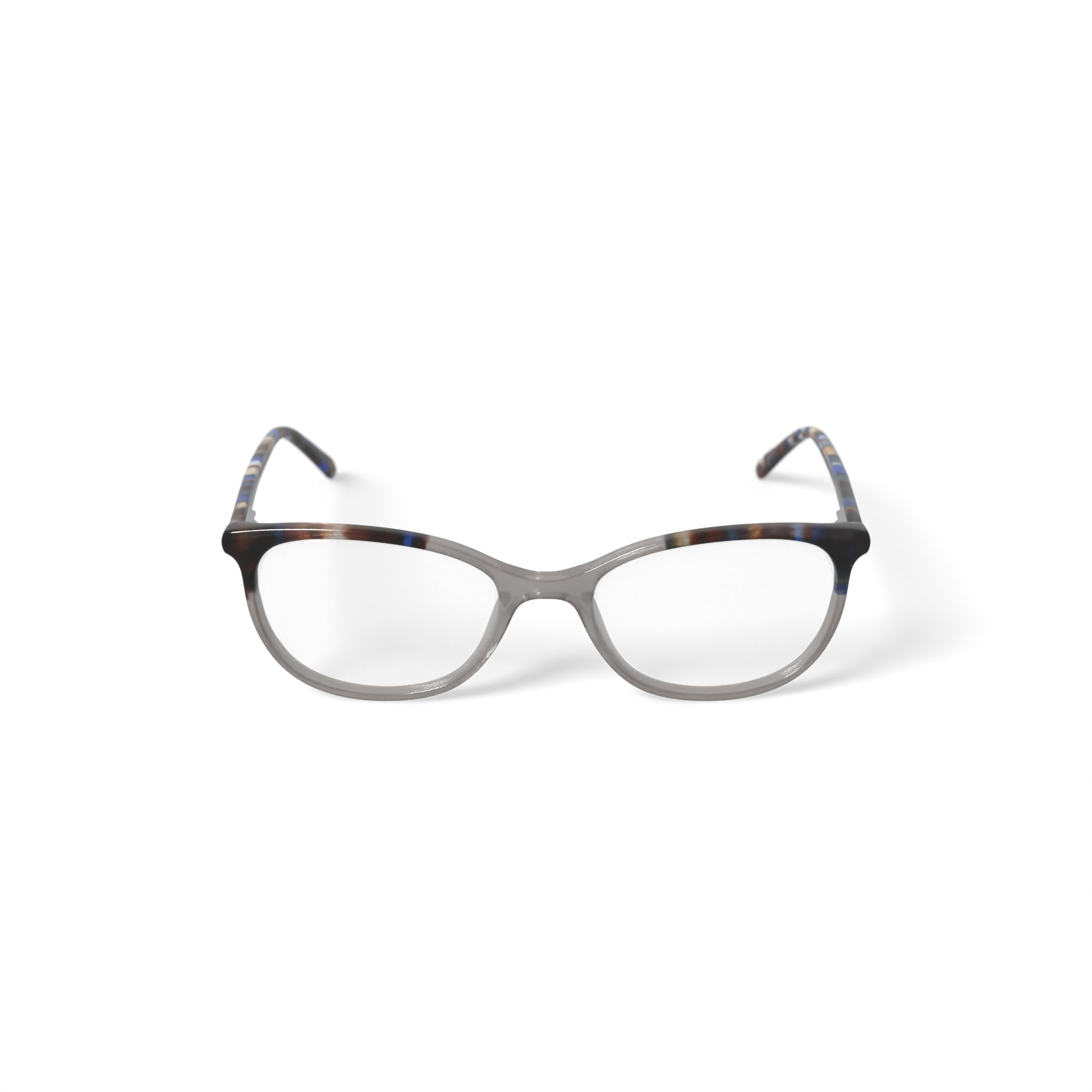 Flower Women's FLR6051 Prescription Eyeglasses with Case, Amber Crystal - Image 4