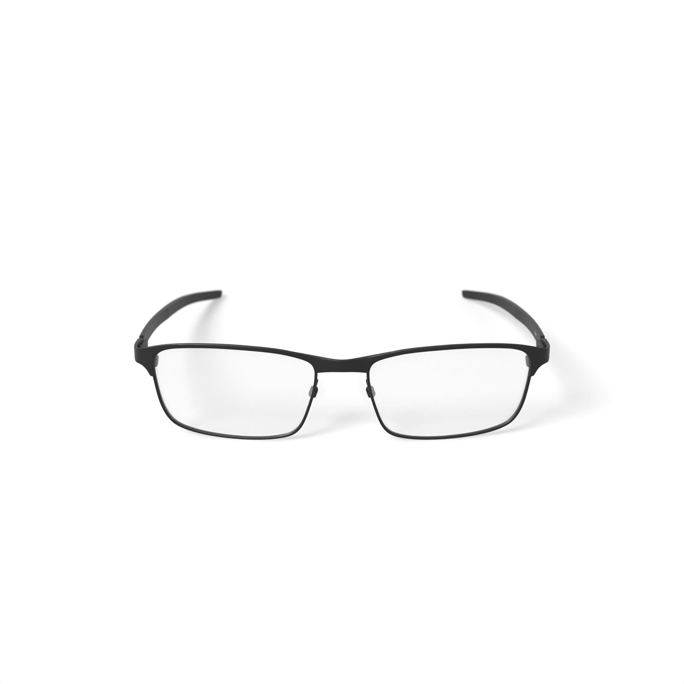 Walmart Men's MC002 Craig Rectangular Prescription Eyeglasses with Case, Matte Black - Image 4